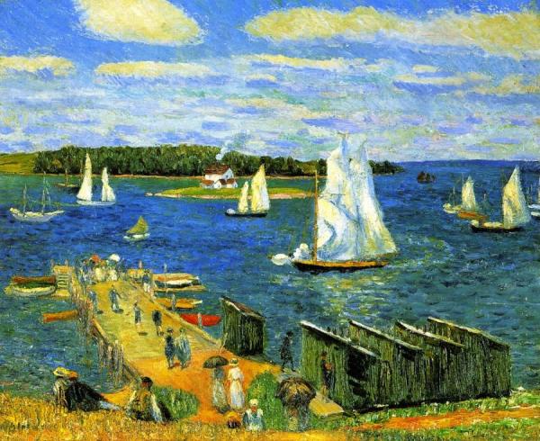 Mahone Bay by William James Glackens