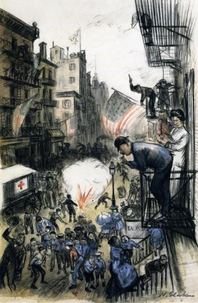 Patriots In The Making by William James Glackens