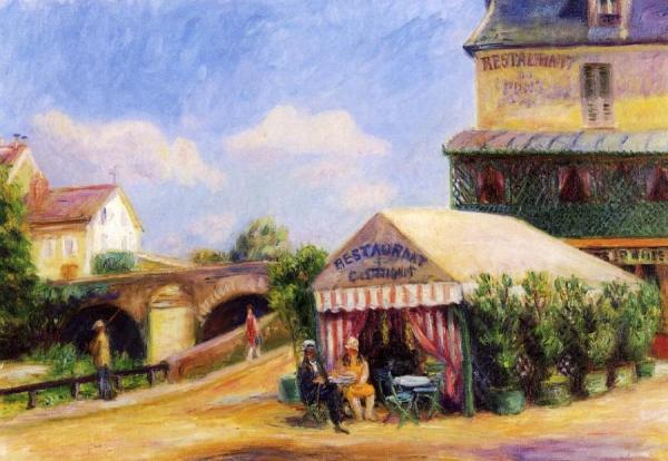 Restaurant Du Pont by William James Glackens
