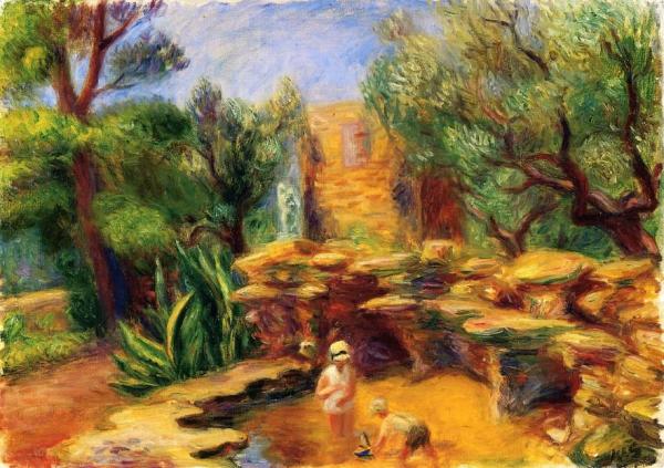 Rock Pool At Cytharis by William James Glackens
