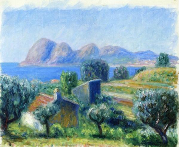The Bay, La Ciotat by William James Glackens