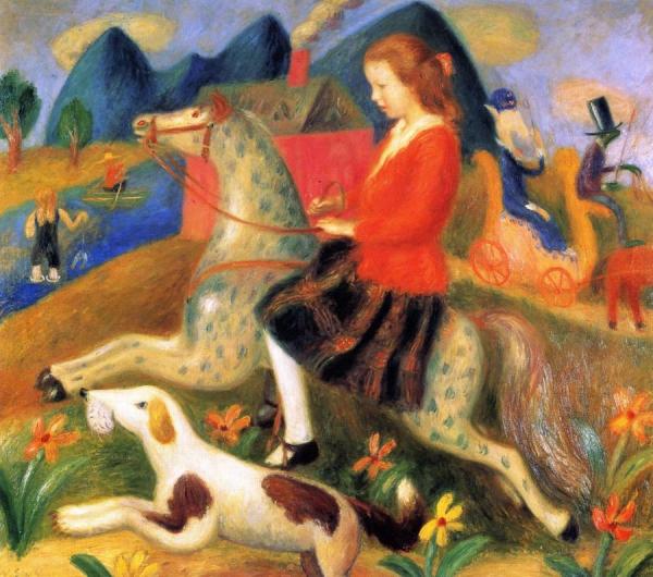 The Dream Ride by William James Glackens