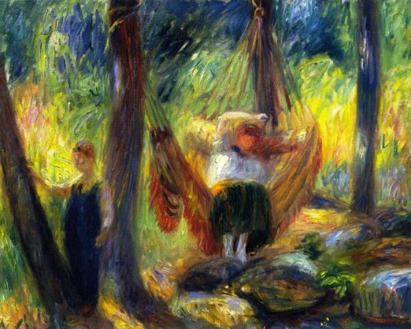 The Hammock by William James Glackens