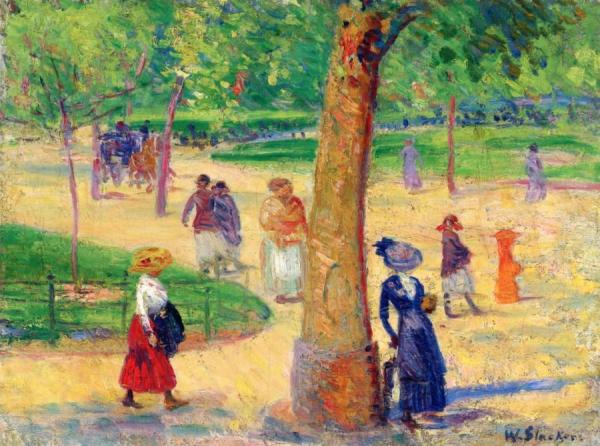 Washington Square by William James Glackens