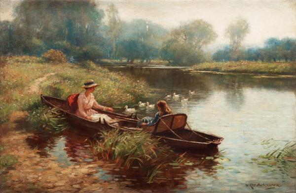 Backwater On The Ouse by William Kay Blacklock