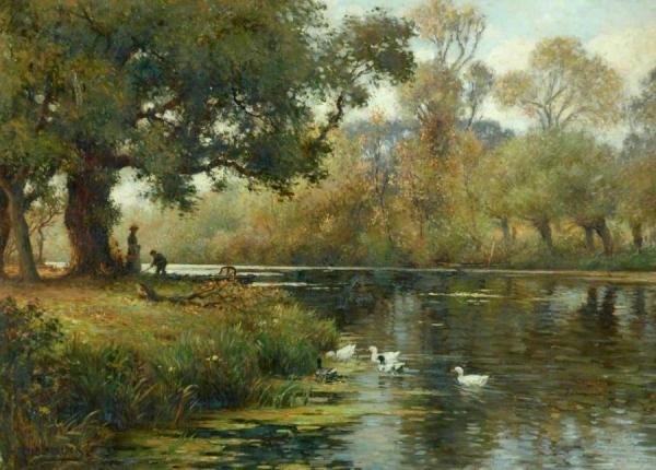Rural Landscape by William Kay Blacklock Oil Painting Reproductions