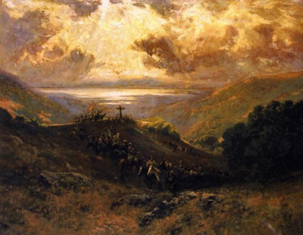 Discovery Of San Francisco Bay by William Keith