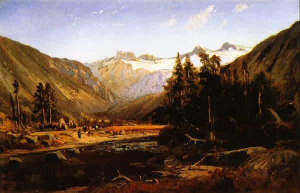 Mount Lyell, California Sierra by William Keith
