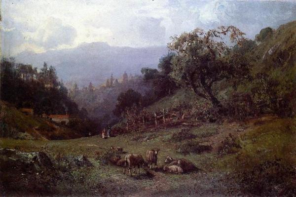 Pastoral Landscape by William Keith