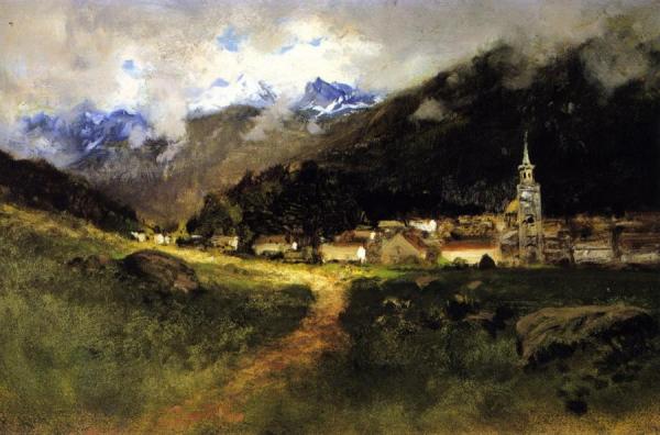 St. Michael's Cathedral, Sitka by William Keith