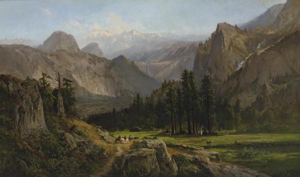 Yosemite Valley by William Keith