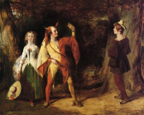 Touchstone, Audrey And William by William Knight Keeling