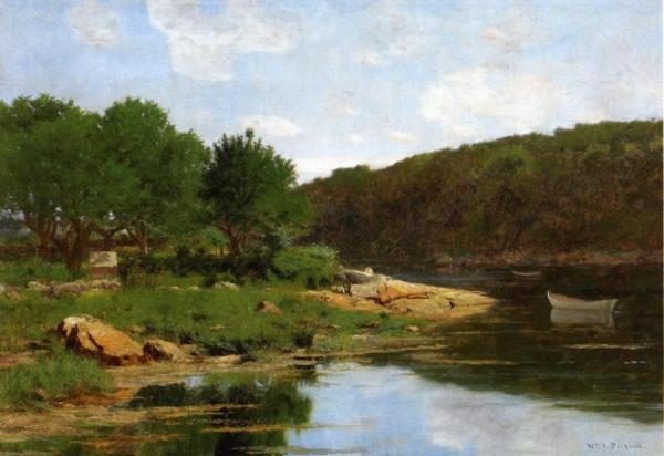 Early Morning Off Long Island by William Lamb Picknell Oil Painting Reproductions