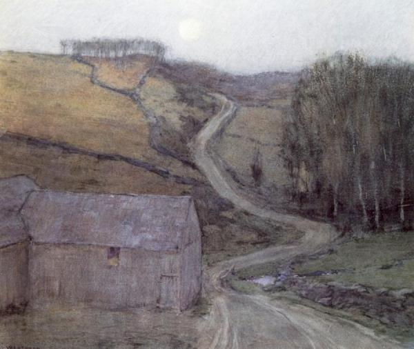 Country Road Near Solebury by William Langson Lathrop