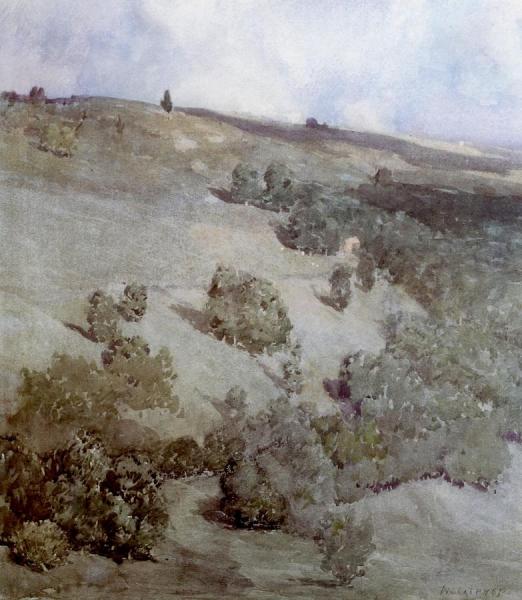 Hillside Patterns by William Langson Lathrop