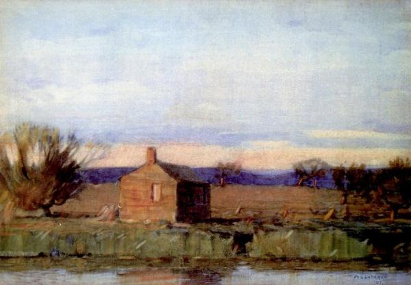 Old Schoolhouse by William Langson Lathrop