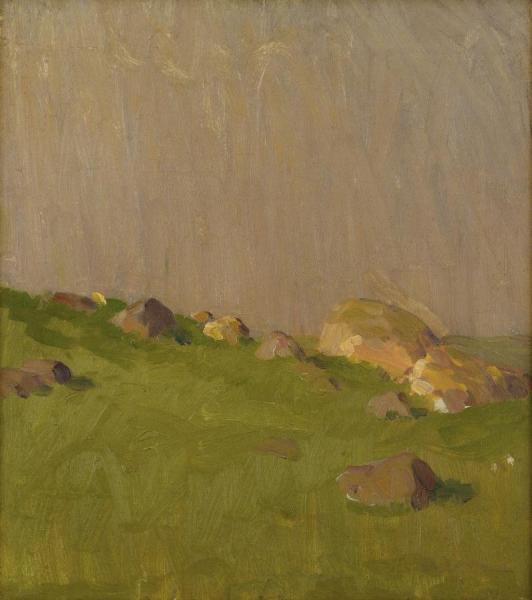 Pasture Boulders by William Langson Lathrop