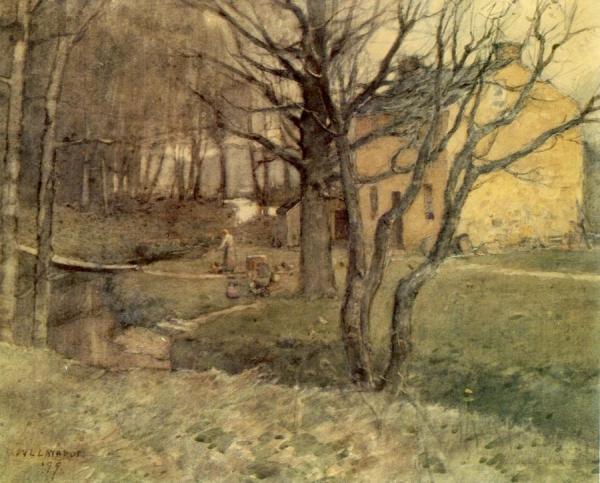 Phillips Mill Homestead by William Langson Lathrop