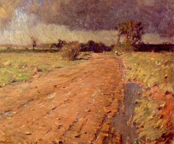 Red Shale Road by William Langson Lathrop