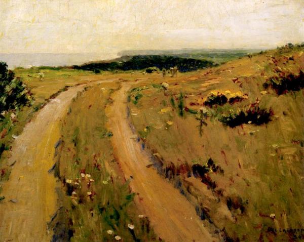 Road Along The Bluff by William Langson Lathrop