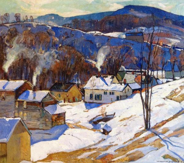 Vermont Village by William Lester Stevens