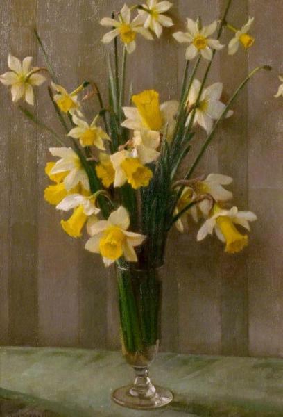William Logsdail Daffodils