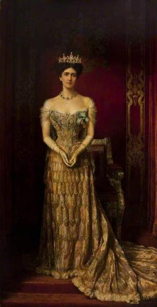 Mary Victoria Leiter, Lady Curzon by William Logsdail Oil Painting Reproductions
