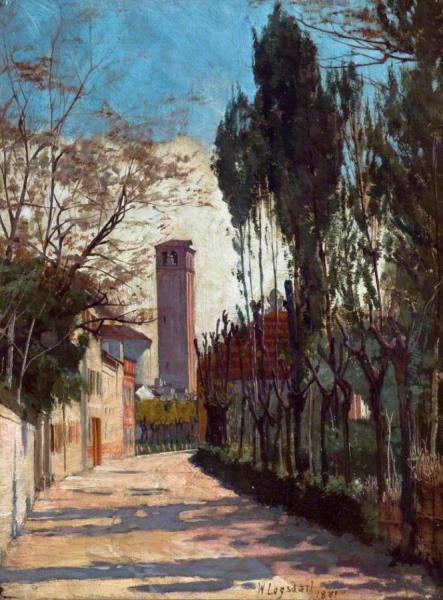 William Logsdail Mestre, Near Venice