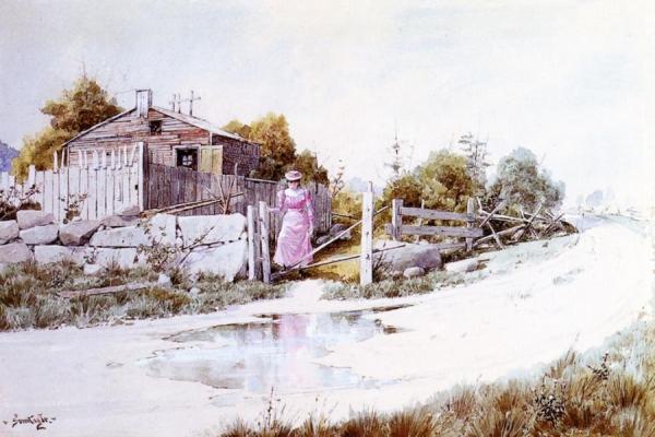 The Turn Of The Road by William Louis Sonntag, Jr.