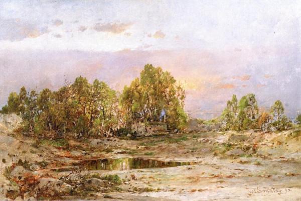 A Sultry Afternoon by William Louis Sonntag