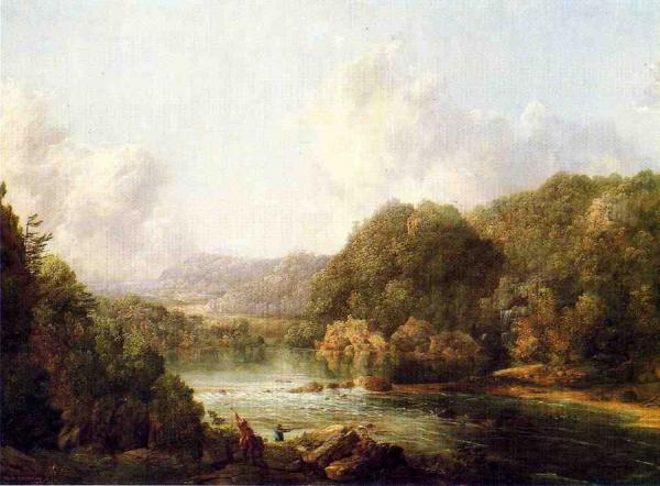Duck Hunters On The Ohio River by William Louis Sonntag