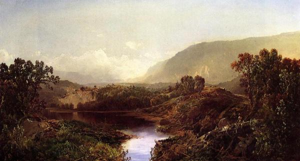 William Louis Sonntag Mountain Landscape, New York State