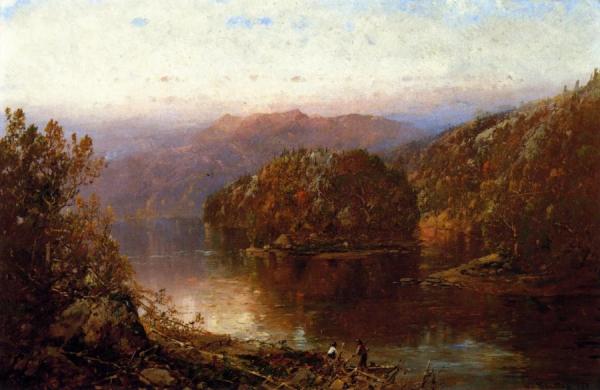 William Louis Sonntag October Morning In New Hampshire