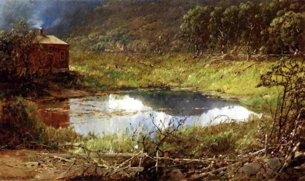 The Pond by William Louis Sonntag