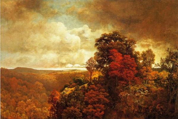 Autumnal Landscape by William Mason Brown