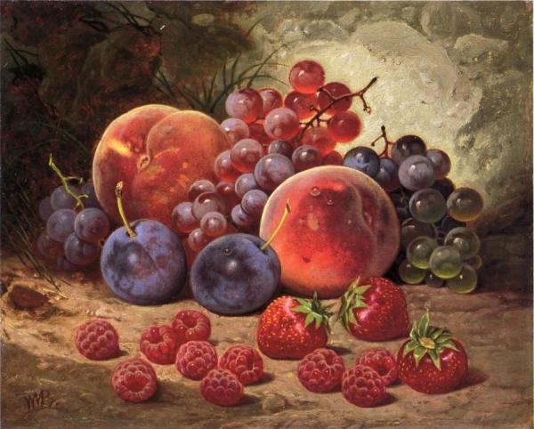 Fruits Of Summer by William Mason Brown Oil Painting Reproductions