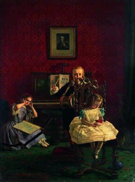 Music Hath Charms by William Maw Egley