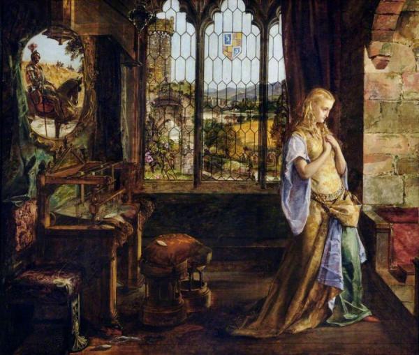 The Lady Of Shalott by William Maw Egley