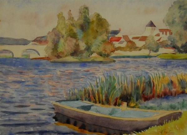 Boat Ashore by William Mcgregor Paxton