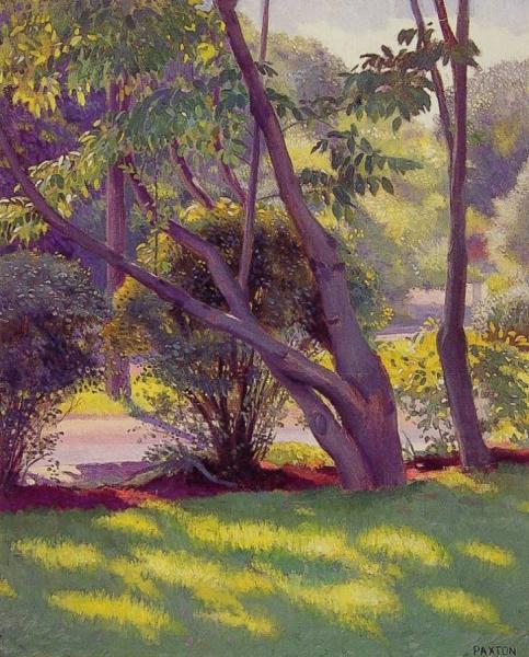 Lawn At Newton by William Mcgregor Paxton