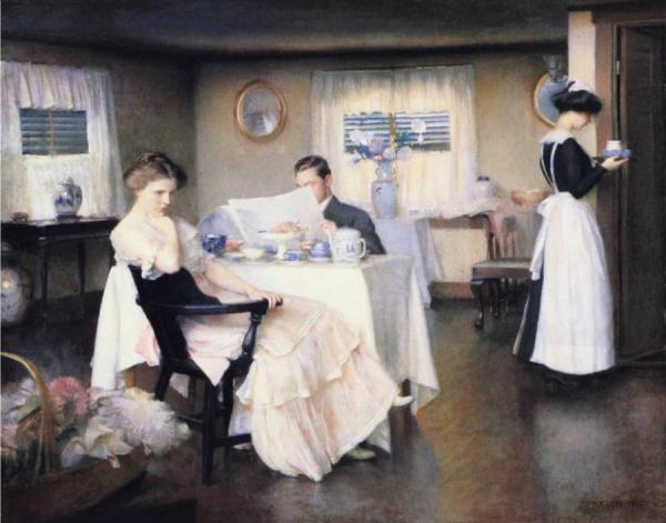 The Breakfast by William Mcgregor Paxton
