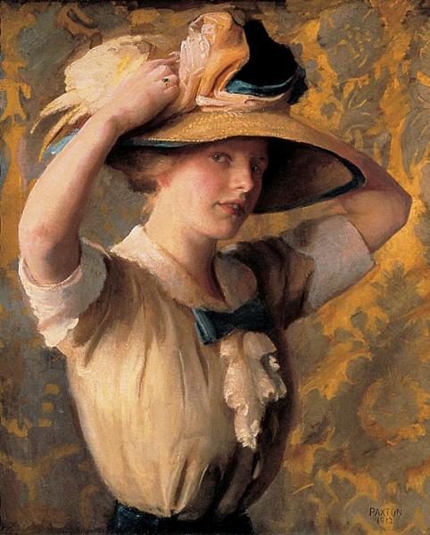 The Shade Hat by William Mcgregor Paxton