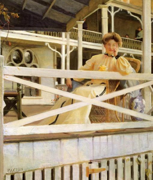 The White Veranda by William Mcgregor Paxton