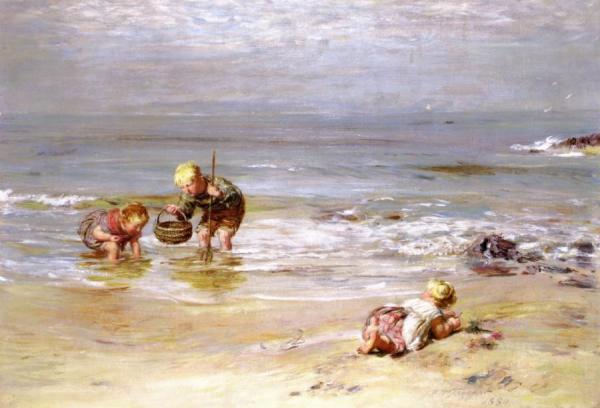 As Happy As The Day Is Long by William Mctaggart