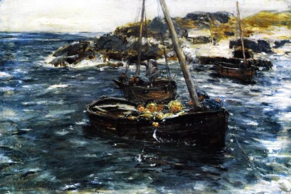 In A Ground Swell by William Mctaggart