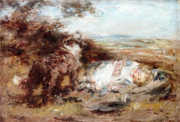 Left In Charge by William Mctaggart