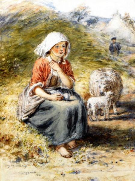 My Boy Tammie by William Mctaggart Oil Painting Reproductions