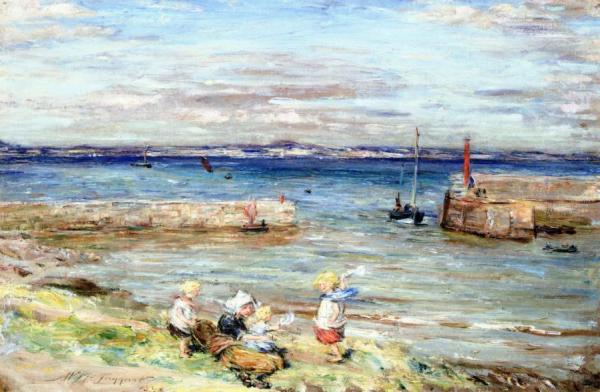 Port Seton by William Mctaggart