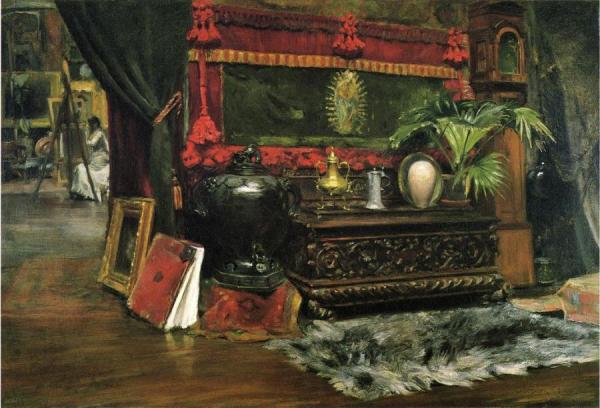 A Corner Of My Studio by William Merritt Chase