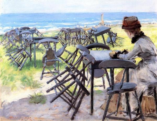 End Of The Season by William Merritt Chase
